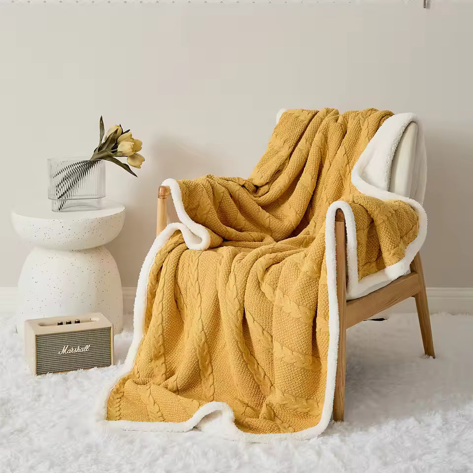 Kuscheldecke für Damen und Herren aus Mikrofaser, Ultraweich und Wärmend 4