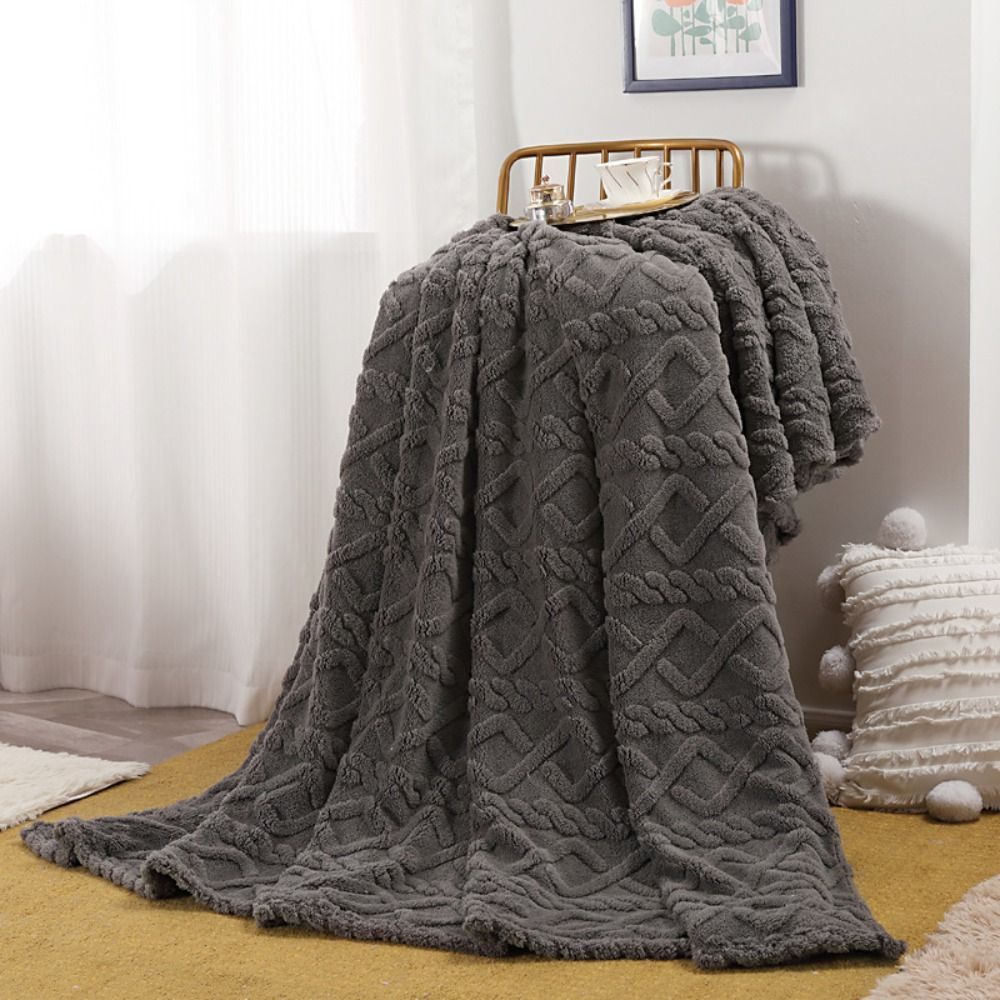 Kuscheldecke für Erwachsene Fleece Ultra-Plüschig Wärmeisolierend 150x200 cm 14