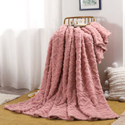 Kuscheldecke für Erwachsene Fleece Ultra-Plüschig Wärmeisolierend 150x200 cm 8