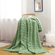 Kuscheldecke für Erwachsene Fleece Ultra-Plüschig Wärmeisolierend 150x200 cm 9
