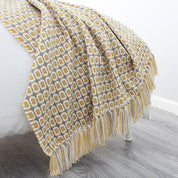 Kuscheldecke für Erwachsene mit Fransen Atmungsaktive Acrylfaser 3