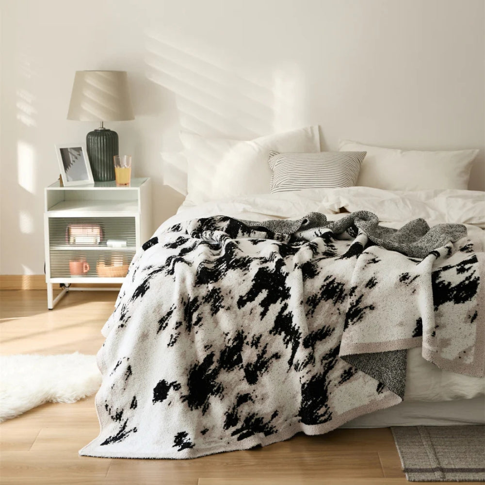 Kuscheldecke für Zuhause Modernes Design Baumwolle Polyester 3