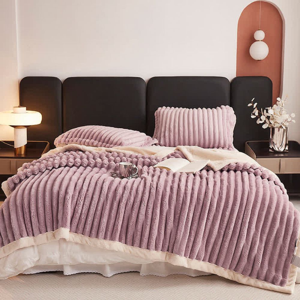 Kuschelige Fleece-Decke für Damen und Herren aus hochwertigem Mikrofaser 6