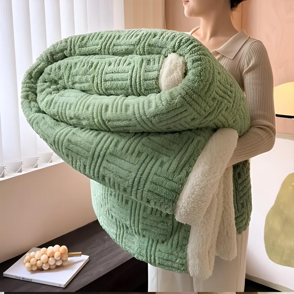 Kuschelige Sherpa Decke für Frauen – Weich und Warm 8