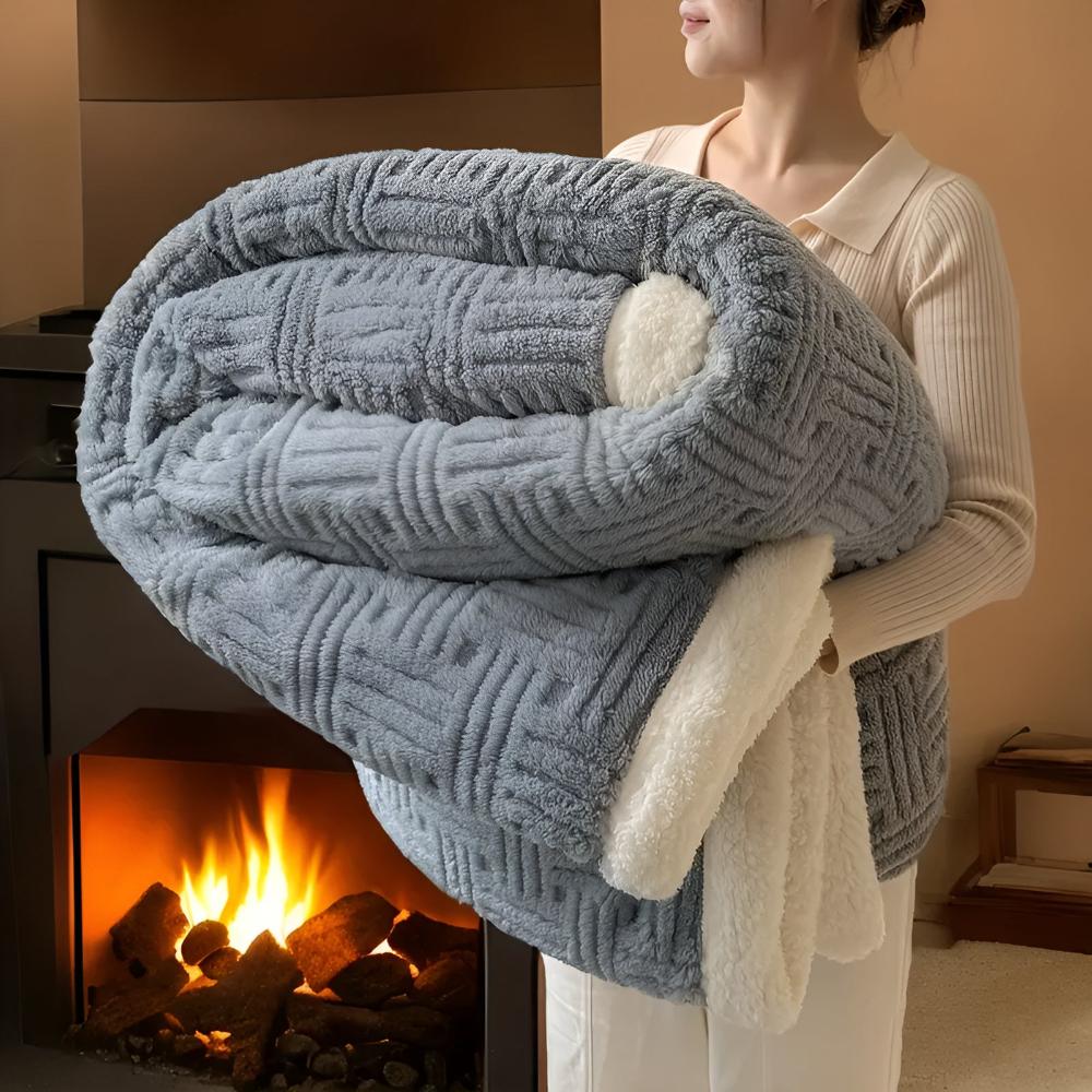 Kuschelige Sherpa Decke für Frauen – Weich und Warm 9