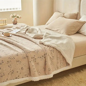 Kuschelige Wintergarten Decke für Zuhause aus Mikrofaser 4