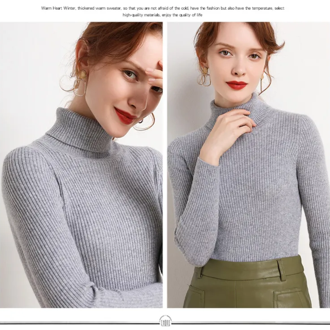 Lorrie | Rollkragenpullover aus Kaschmir 12