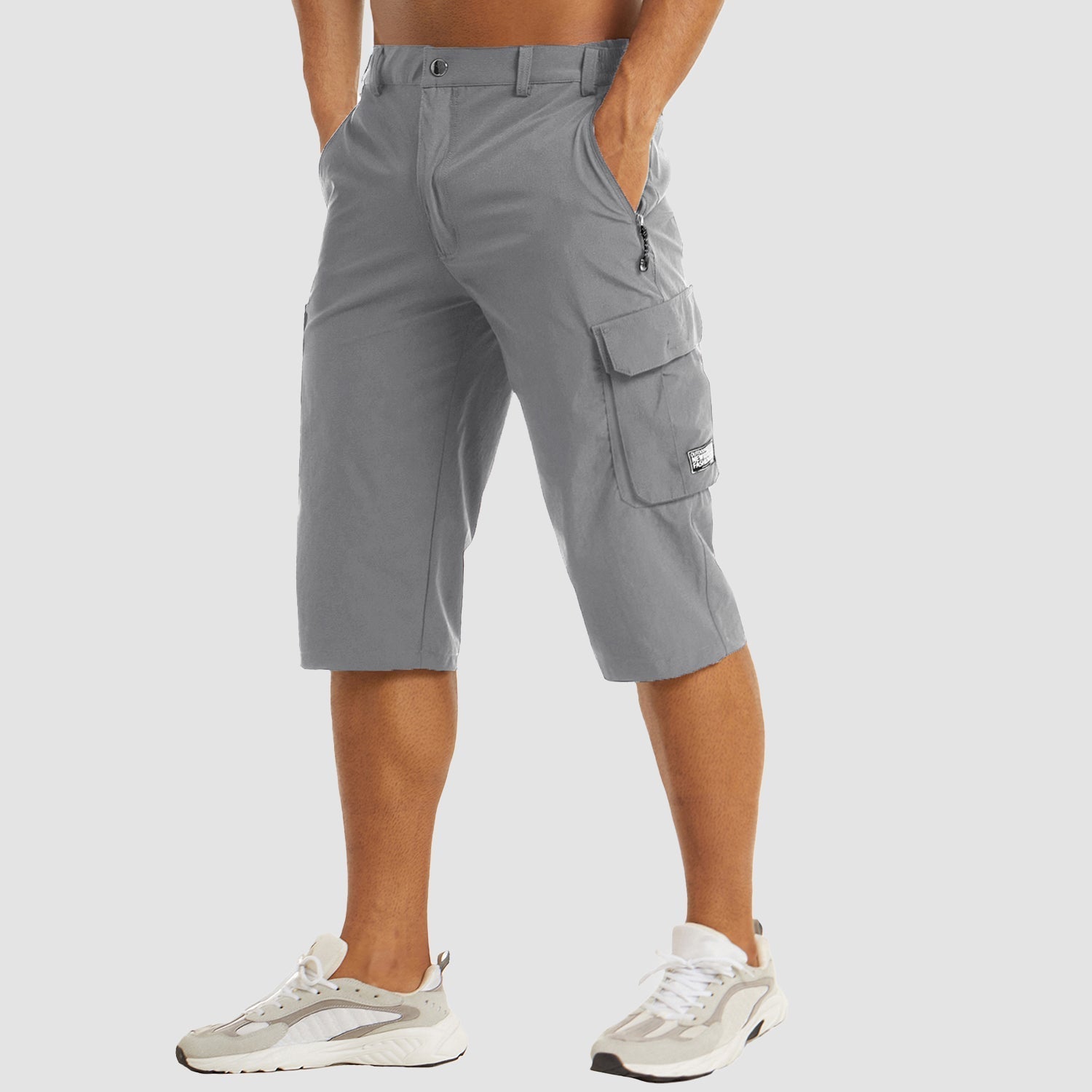  Herren im Freien Wandershorts mit multifunktionalen Taschen-2