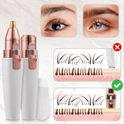 Makellosesbrow - Dual -Trimmer für Brauen und Gesicht im weißen Design 1