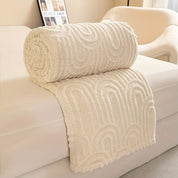 Moderne Plüschdecke für Zuhause aus Mikrofaser 5