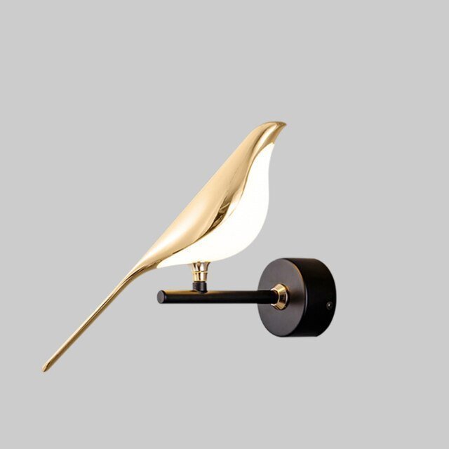MrBird | Moderne Wandleuchte in Vogelform 1