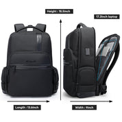 NEUER BANGE 1,56-Zoll-Laptop-Rucksack für Herren, Rucksäcke für Geschäftsreisen mit USB-Ladeanschluss, Weekender-Handgepäck-Rucksack 3