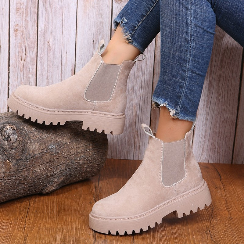 NatashaBoots I Wildlederstiefel für Damen 0