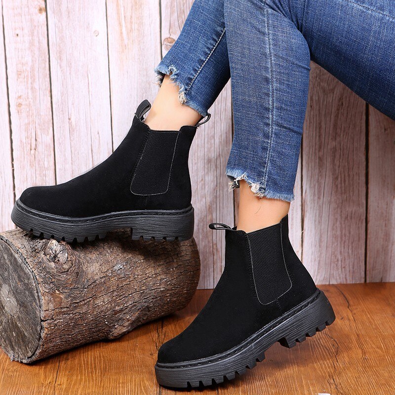 NatashaBoots I Wildlederstiefel für Damen 1