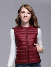Adrienne | Stylische und leichte Damenweste für den Winter