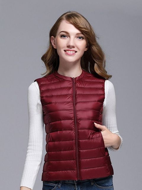 Adrienne | Stylische und leichte Damenweste für den Winter