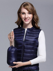Adrienne | Stylische und leichte Damenweste für den Winter