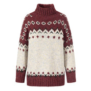 Joy | Kuscheliger Weihnachtspullover im Vintage-Design für Damen