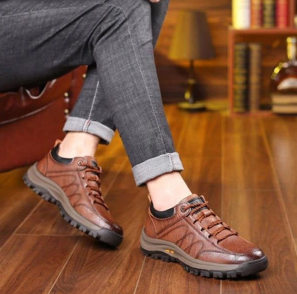 ORTHOPÄDISCHE HERRENSCHUHE AUS LEDER 7