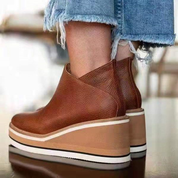 Plateau-Keilstiefeletten für Damen – Stylisch & Bequem 6