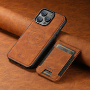 PremiumLeather – Leder-Telefonhülle mit Kartenhalter und MagSafe-Kompatibilität 0