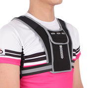 Reflektierende Laufweste Brusttasche 3