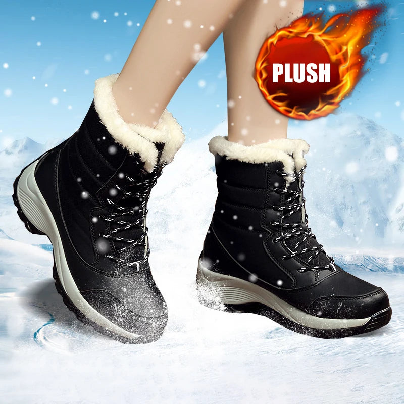 MADI | Damen Winterstiefel - Wasserdicht und Warm Gefüttert