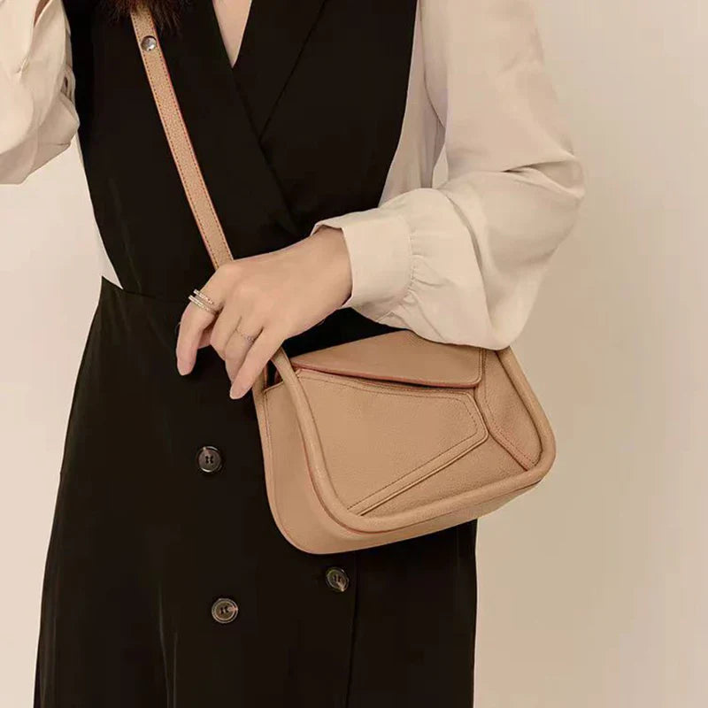 Amara | Geometrische PU Leder Crossbody Sling Handtasche
