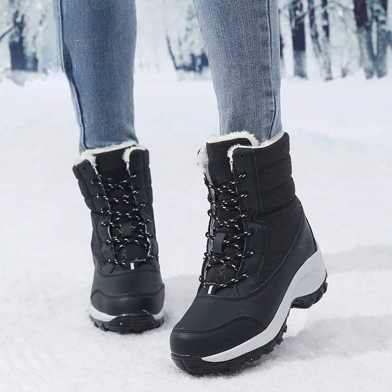 MADI | Damen Winterstiefel - Wasserdicht und Warm Gefüttert
