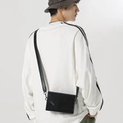 Noah | Einfache Leder Kleine Crossbody Sling Tasche