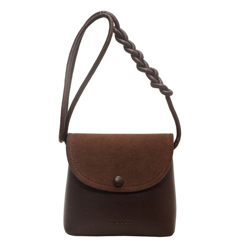 Sophie | Mini Zarte Kunstleder Crossbody Schultertasche