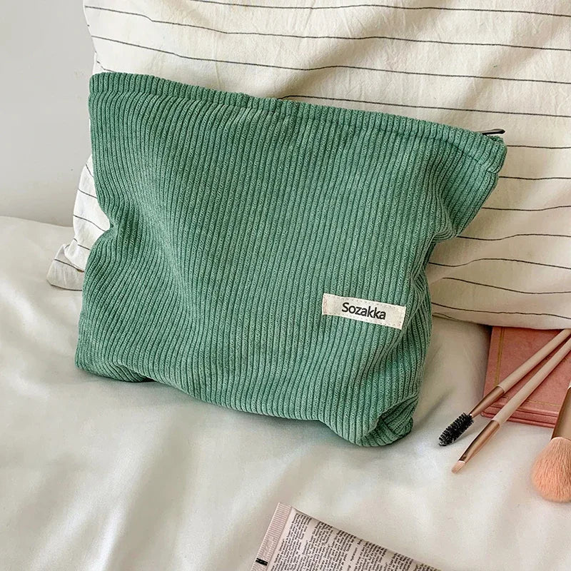 Sienna | Schickes Preppy Cordura Design Kosmetiktasche