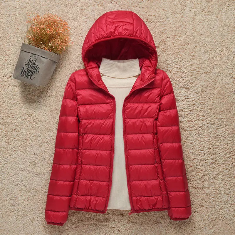 IMARA | Leichte Übergangsjacke mit Kapuze für Damen
