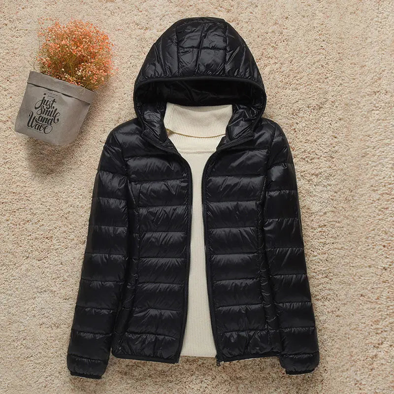 IMARA | Leichte Übergangsjacke mit Kapuze für Damen