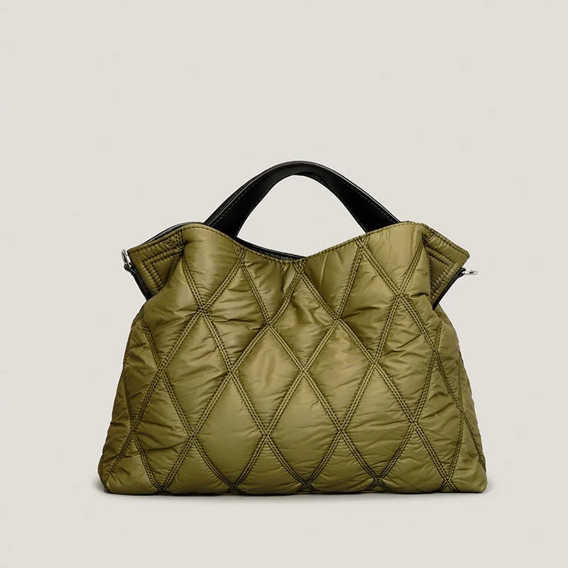 Mila | Leichte Puffer Crossbody Messenger Handtasche
