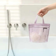 Eliza | Leichter Mesh Kulturtasche für die Dusche
