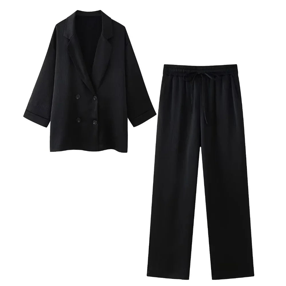 CASSY | Damen Blazer und Hosen Set