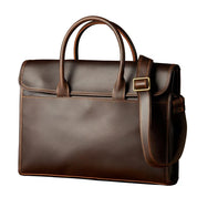 Liam | Herren Echte Leder Business Aktentasche Crossbody Messenger Tasche