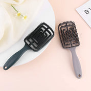 TangleFree - Nylon Borders Detangler Pinsel für gekrümmtes Styling-4