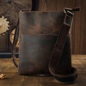 Jasper | Vintage Leder Crossbody Sling Reisetasche