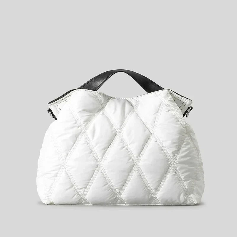 Mila | Leichte Puffer Crossbody Messenger Handtasche