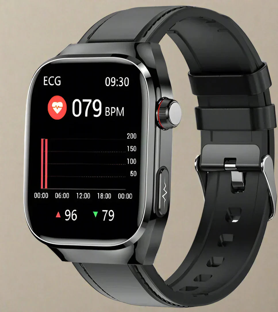 Advanced Health Smartwatch mit EKG, Blutzuckerüberwachung, 2,04-Zoll-AMOLED-Display-wasserdichte Fitness-Tracker-2