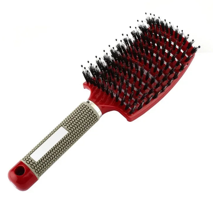 SilkyDetangle Com Comb - Bristle & Nylon Haarbürste für müheloses Styling-5
