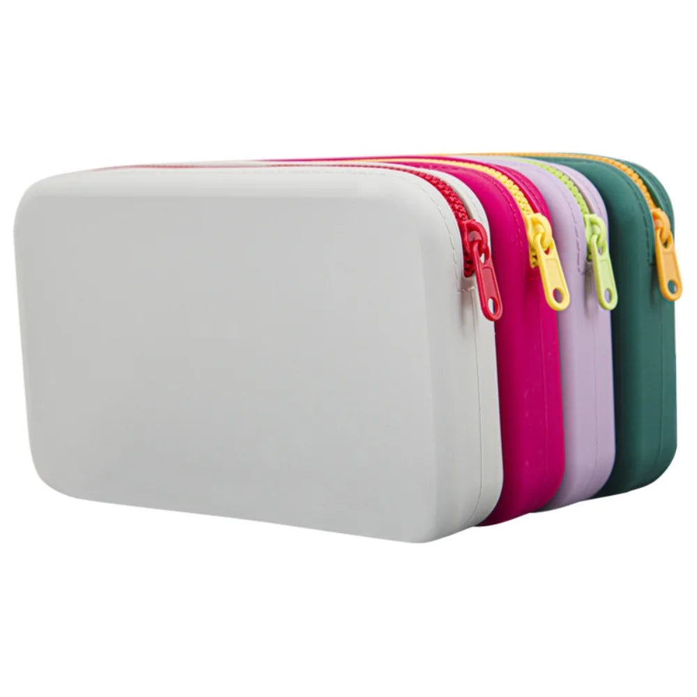 Sarahi | Große wasserdichte Silikon-Make-up-Tasche