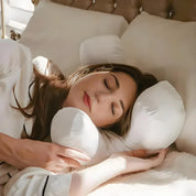 Luxerest Set - Gesichtskissen und Satinkissenbezug für Schönheitsschlaf-4