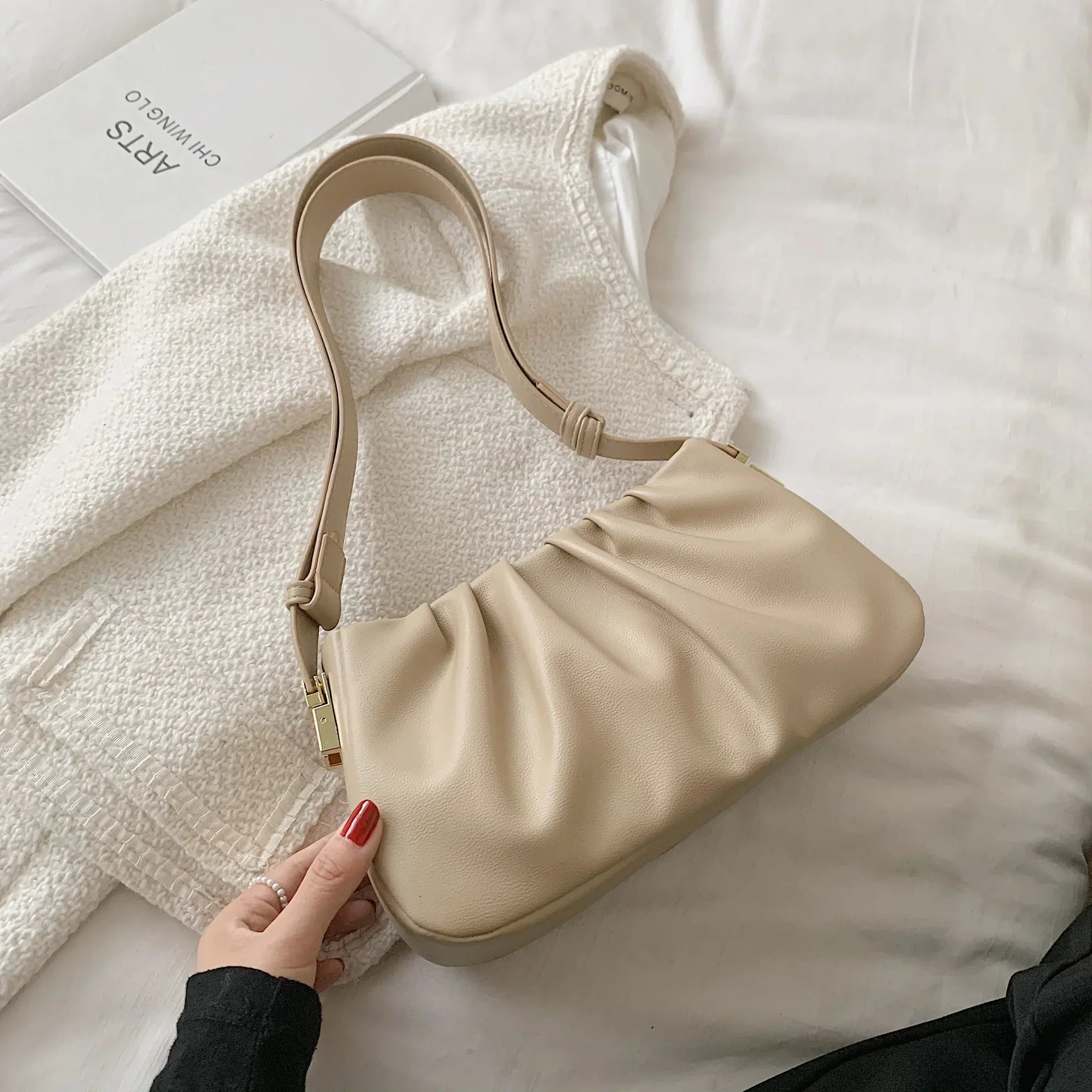 Sophie | Damen Nepleren Crossbody Schultertasche