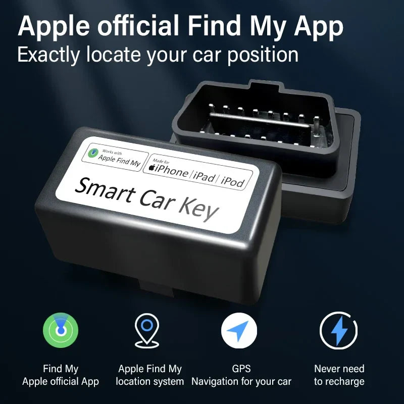 Smart OBD GPS -Tracker für Auto - Echtzeit -Fahrzeugverfolgung mit Ladefunktion und Apple Finden Sie meine Integration-1