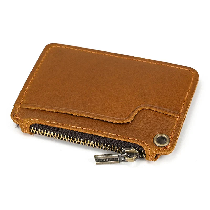 Dani | Vintage Echtleder Reisetasche mit Münzfach