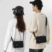 Noah | Einfache Leder Kleine Crossbody Sling Tasche