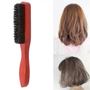 Salonsculpt - Schlankes hölzerne Nackpinsel für DIY -Friseur-6
